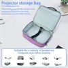 Storage Bags Large Capacity Projector Case Convenient Pockets Carrying Travel Bag For AV Cable H D M I Cables Home Video Theater