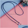 Eyeglasses Chains Fashion Glasses Strap Neck Cord Adjustable Sunglasses Rope Lanyard Holder Anti Slip Eyewears Women Men 221119 Drop D Dhyii