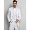 Mäns kostymer blazrar 2021 italiensk design formell brudgum Slim fit tuxedos herrar 3 stycken bröllop fest klänning man blazer kostym 272q