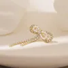 Orecchini pendenti con perle per le donne Moda coreana Bowknot Strass Donna Accessori di gioielli alla moda marea all'ingrosso 2023