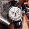 Horloges Zeppelin Luchtschip Herdenkingsversie Retro Business Leisure Quartz Lederen Horloges Ronde Wijzerplaat Polsband Heren Watch213W