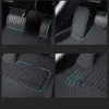 Voor Tesla Model 3 2021 Vloer Mat Waterdichte niet-slip Modified Model3 Accessoires 3 st.