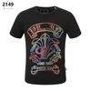 NEW STYLE Tiger Phillip Plain Men T Shirts Designer PP Skull Diamond T Shirt Short Sleeve Dollar Bear Brand Tee High Quality Skulls T Shirt Tops SP2149