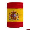 Favor de fiesta Bandera Bandana Decoración EE. UU. Alemania Qatar Mtifuncional Verano Hielo Seda Mágica Mascarilla 8 Estilo Drop Entrega Ho Dhgarden DHD3L