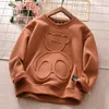 Hoodies Sweatshirts 2013 Steel Print Bear Sweetshirt Boys Clothers Teenagers Long Sleeve Pullovers Moletom Girls Sudaderas Kids Cotton Tops 230907