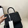 Salzburg Classic Handbag Luxury Bag Designer Mini Shoulder Bag Hass box Caviar Cowhide Gold Hardware Chain Portable Lizard Quilted Plaid Single Flap Salzburg Bag