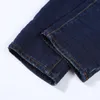 Spring Jeans Moda Moda Jean 2024 Demin mens amiirii roxo outono alta cintura elástica slim fit