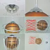 Kid's Bedroom Pendant Light 9.8" Glass Basketball/Football with Net Modern Children's Study Room Creative Cord Pendant light