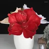 Dekoracyjne kwiaty brokatowy sztuczny boksoły