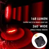 Rower Lights Smart Light Zestaw Tylny przednie front USB Lampa rowerowa Latka Latka Rowerowa Latarnia MTB Akcesoria LED Helask 230907