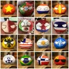 Bonecas de pelúcia 68 estilos 10cm Country Ball Plush Toys Polandball Pingente Country Balls Countryball Stuffed Boneca Brinquedo Presente de Natal para Crianças 230908