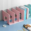 Decorative Objects Figurines Office Document Acrylic BookStand Storage Box 34 Sections Simple Folding Desktop File Organizer Book Stand School 230907