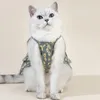 Dog Apparel Pet Clothing Daisy Suspender Cake Dress For Clothes Cat Small Cherry Print Cute Thin Spring Summer Yorkshire Accessories