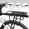 Bike Handlebars Components Aluminum Bicycle Luggage Cargo Rear Rack 50kg Cycling Seatpost Bag Holder Stand for 2029 inch 230907