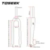 Велосипедные вилки TOSEEK Full 3K из углеродного волокна, горная вилка, подходит для колес 26er, 27,5er, 29er, прямая трубка 28,6 мм, передняя часть велосипеда MTB 230907
