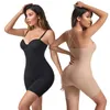 Shapers femininos europeus e americanos sem alças de uma peça shapewear vestido de casamento com bela volta túnica barriga quadril elevador