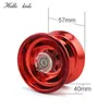 Spinning Top 4 Colors Magic Yoyo Responsive Highspeed Aluminum Alloy Yoyo CNC Lathe with Spinning String for Boys Girls Children Kids 230908