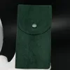 2022 Лучшие роскошные подарочные коробки для часов в зеленой бумаге, кожаная сумка-карточка для часов Rolex box313M