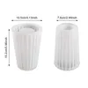 Bottles Heightened Silicone Vase Molds Striped Mold For Small Tall Flower Pot Candle Holder Resin Casting