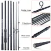 Cañas de pescar para barcos Sougayilang 30M36M caña de carpa 67 secciones fibra de carbono Spinning Travel Pole Tackle Pesca 230907