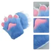 Party Masks 2 PCS Cartoon Plush Nails Claws Handskar Anime Mittens Furry Cosplay Props Halloween Costume Paw 230907