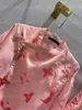 Damskie ubrania designerskie letnie moda dwuczęściowa gradient różowy zestaw filtra przeciwsłoneczny nadrukowany płaszcz z długim rękawem