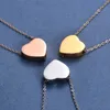 Rostfritt stål kremeringsmycken för Ashes Heart Urn Necklace Memorial Pendant Keepsake for Women Men292o