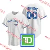 Roger Clemens Jersey Roberto Alomar Roy Halladay Joe Carter Al Leiter Dave Stieb John Mayberry Sr. Jesse Barfield Camisas de futebol costuradas personalizadas Mens Juventude