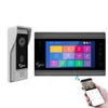 Vendita calda 7 pollici Touch Button Monitor Campanello Videocitofono con telecamera per la casa Villa