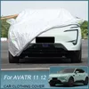 Auto Cover Regen Vorst Sneeuw Stof Waterdichte Bescherming Voor Avatr 11 12 2022-2025 Anti-Uv Cover Externe Auto Accessoires