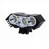 Luzes de bicicleta 3xT6 LED Bicicleta Front Light MTB Farol Lumens À Prova D 'Água Ampla Gama Super Brilho Ao Ar Livre Ciclismo Lâmpada BC0532 230907