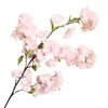 Dekorativa blommor Artificial Flower Plant Bonsai Wedding Decoration 1PC Cherry Home Accessories F21#35
