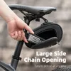 Fietstassen ROCKBROS Regendichte fietstas Schokbestendig fietszadel voor reflecterend achterzadelpen met grote capaciteit MTB-accessoires 230907