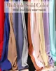 Schals Wesiti 12-teiliger Damen-Chiffon-Seidenschal, eingewickelt in weichen, leichten, einfarbigen Chiffon-Stirnbandschal, langer modischer SchalLF2030908