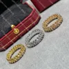 Luxus Gold Ring Schmuck Frauen Designer Ring Hochwertige Dame Band Ringe Für Valentinstag Weihnachtsgeschenk