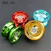 Spinning Top 4 Colors Magic Yoyo Responsive Highspeed Aluminum Alloy Yoyo CNC Lathe with Spinning String for Boys Girls Children Kids 230908