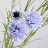 Decorative Flowers 1 Bundle 3-Head Artificial Romantic Daisy Crafts Simulation Cute Fresh Silk Flower Pography Prop Vase Home Decoration