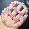 Bracelet couleur naturelle Asai Quartz Bracelet mode pierres précieuses cristal bijoux femmes guérison vacances cadeau 1 pièces 12MM
