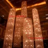 Large Long Crystal Chandelier Light lampada led Fixtures el Crystal Lighting Lamp for Project Hallway Staircase chandeliers266z