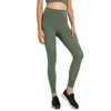 Yoga suit LL pantalon de yoga taille haute pantalon serré de fitness push up pour femme pantalon d'exercice en forme de T de levage de hanche élastique doux pantalon de yoga d'entraînement de course