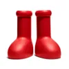 Children big red boots Head Rain 2023 High Thick Bottom Round Heads girls boys sneakers youth kid size 26-353150