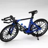 Fingerspielzeug Halolo Mini 1/10 Legierung Modell Fahrrad Diecast Metall Finger Mountainbike Racing Simulation Erwachsene Sammlung Spielzeug für Kinder G33 230907