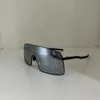 Bisiklet Güneş Gözlüğü UV400 lens Bisiklet Gözlük Sporları Açık Binicilik Gözlükleri Bisiklet Gözlükleri Polarize Lens Erkekler için Kılıf OO6013 Metal Çerçeve Ti