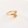 10kt Cz Fine Solid Thai Baht G F Gold Full Heart Rings Bröllopsengagemang Bridal smycken Sten Elegant ringtjocklek251d