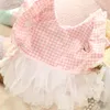 Vêtements pour chiens Robe de printemps Vêtements pour animaux de compagnie Chat Tutu Jupe Chiot Yorkshire Terrier Poméranie Bichon Maltais Chihuahua Petits Vêtements