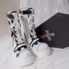 Doce plataforma gótica meados de bezerro botas femininas rua outono cunhas salto alto botas punk meninas bonito sapatos cosplay para mulher para meninas sapatos de festa