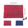 Interior Accessories Heating Blanket Car 12V Winter Heated Carpet Lattice Energy Saving Warm Autumn Electric Plaid