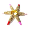 Charms 10st Lipstick Charms Passar för DIY-smycken som gör LP0001-LP0004 230907