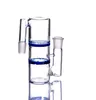 5 inch Ongeveer inch Mini Helder Paars Groen Blauw 45 graden 90 graden 14 mm Mini Band Glas As Cather Glazen Bong's Accessoires