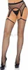 Sexy Socks Leg Avenue Women's Fishing Net Stockings with Selpenders P230907